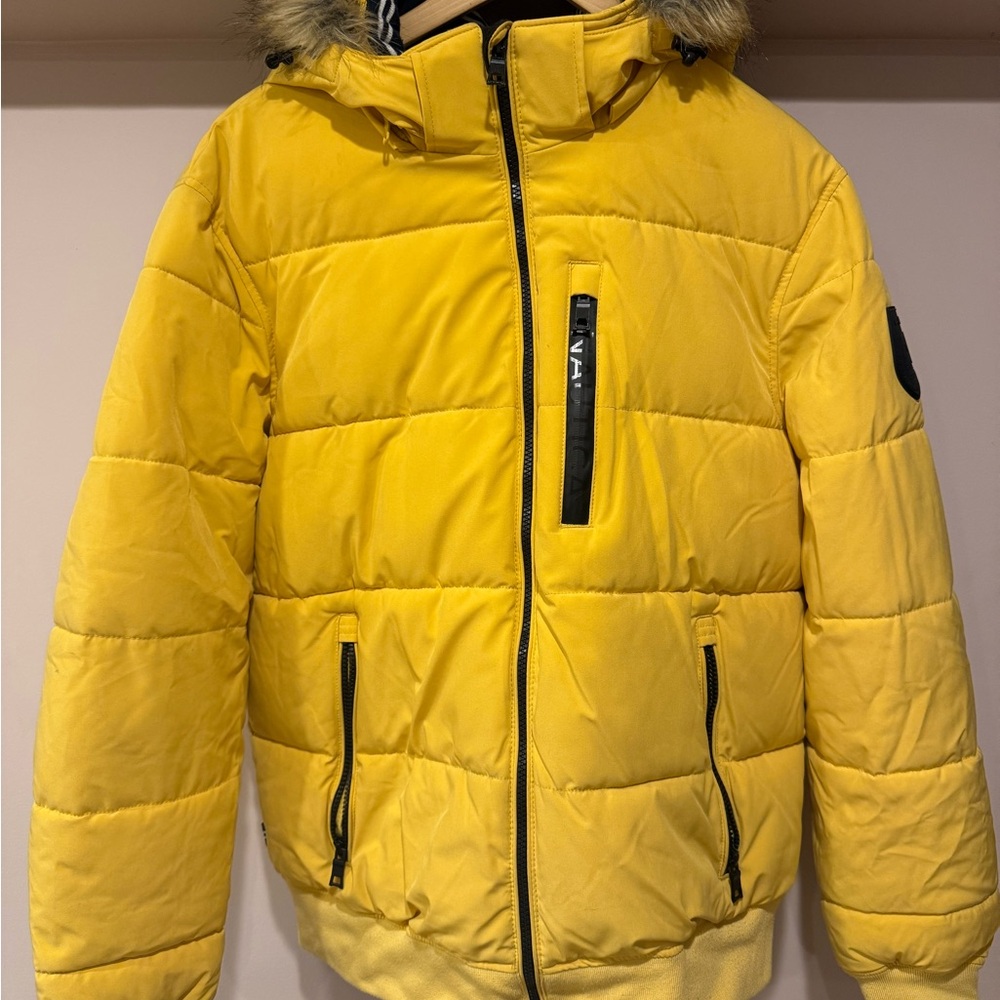 Nautica Yellow and Black Jacket